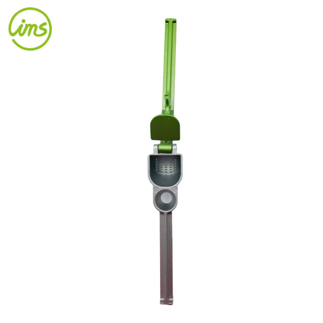 Aluminum 3-in-1 Garlic Press & Cherry Pitter